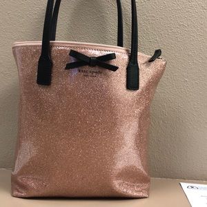 Kate spade Mavis street jeralyn glitter tote small